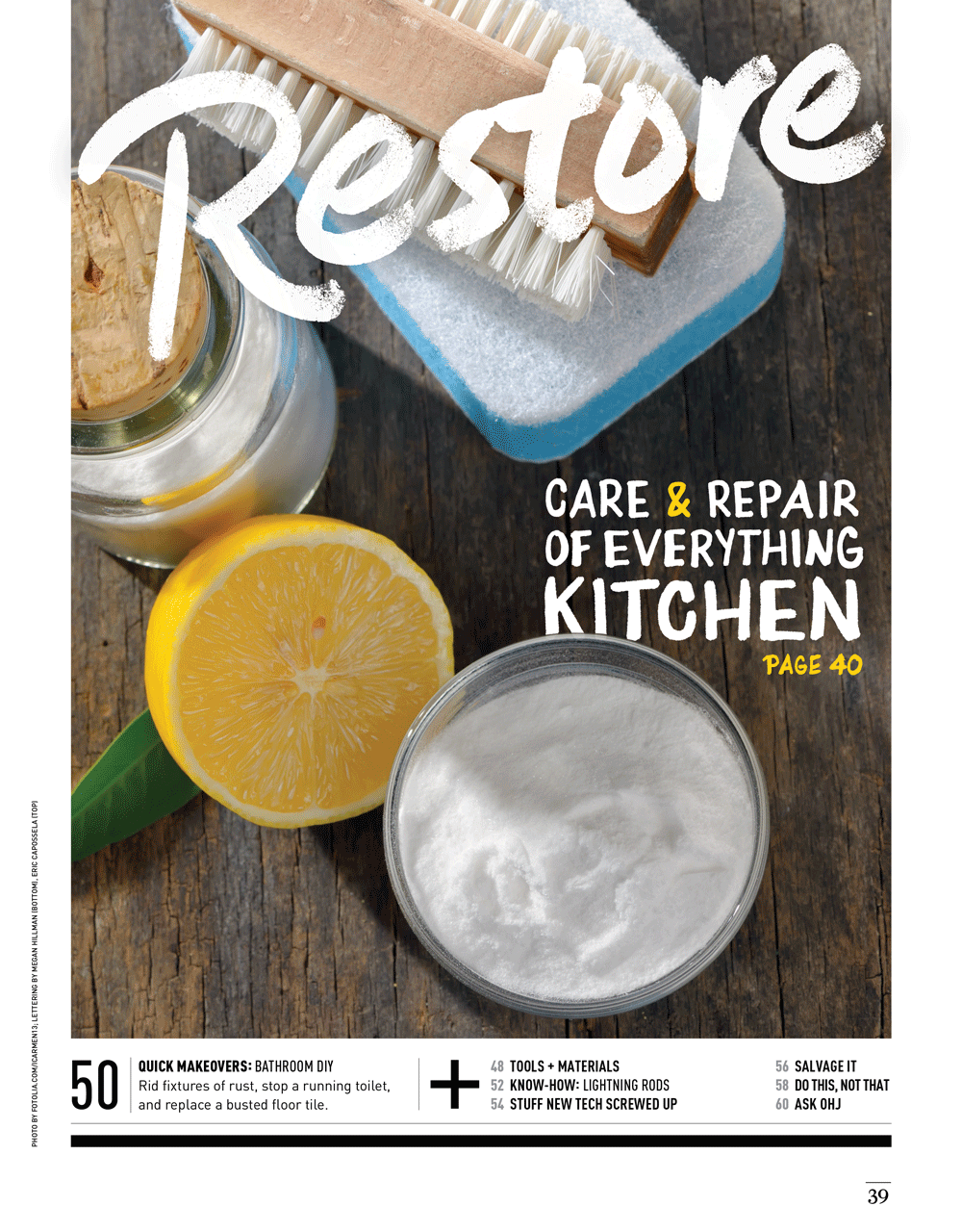 Kitchen Care & Repair by Megan Hillman