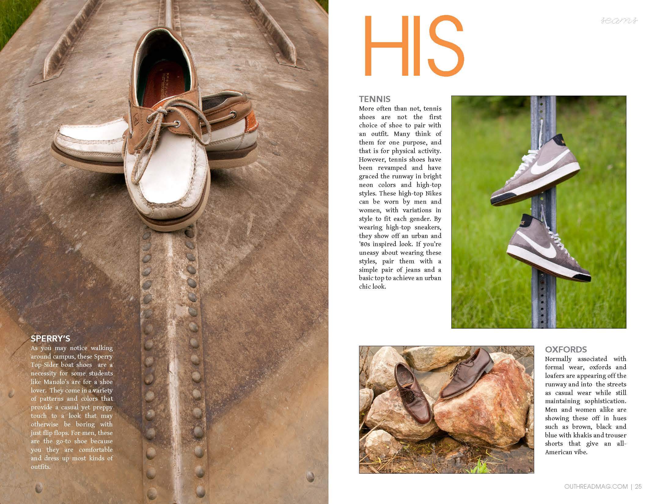 His and Her Shoes by Megan Hillman