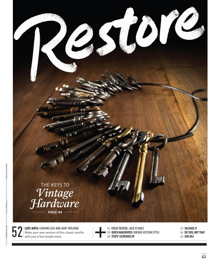 The Keys to Vintage Hardware by Megan Hillman