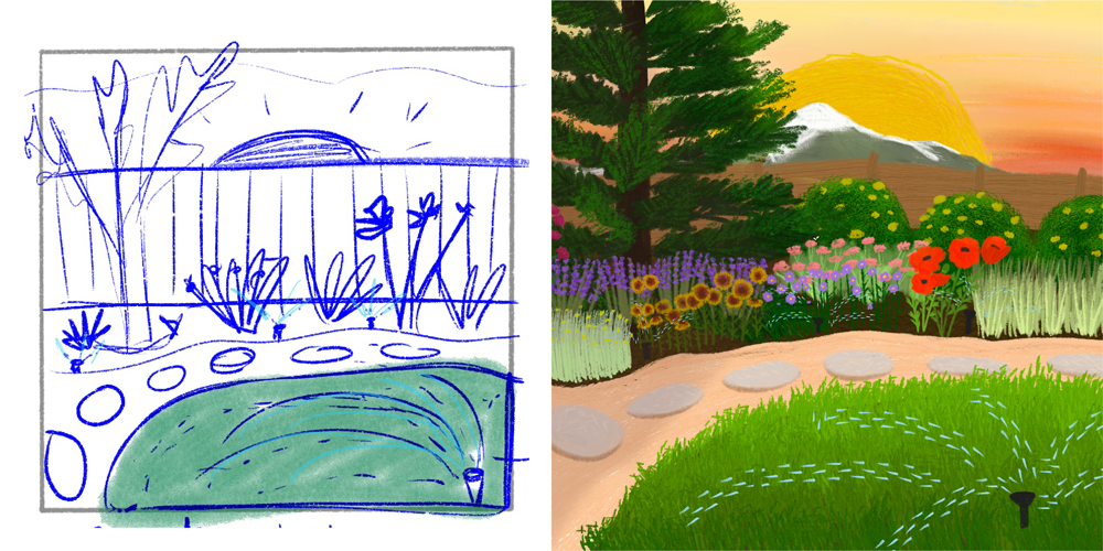 Garden Illustrations by Megan Hillman Donovan