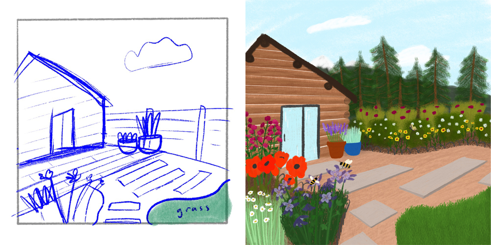Garden Illustrations by Megan Hillman Donovan