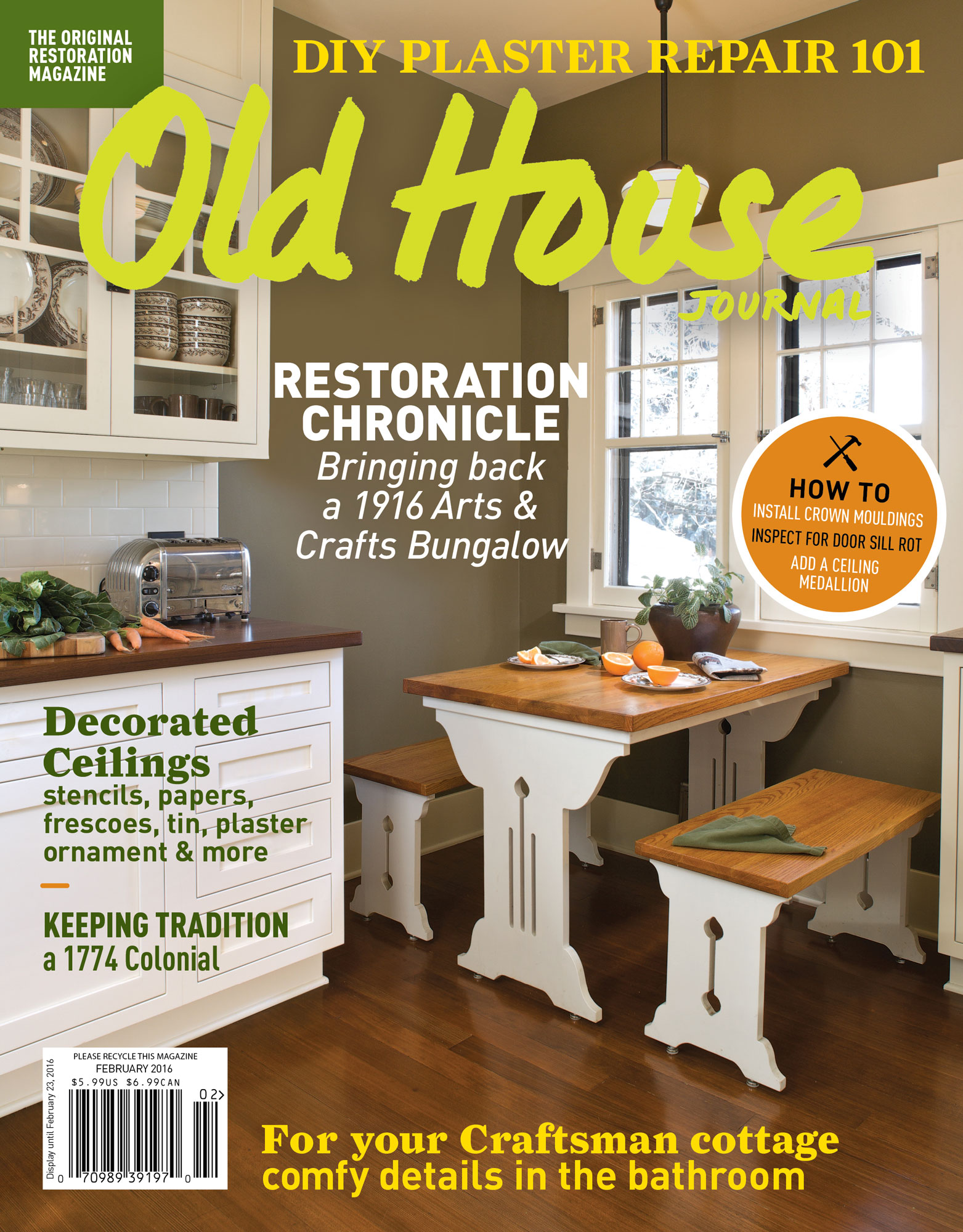 Old House Journal Covers by Megan Hillman