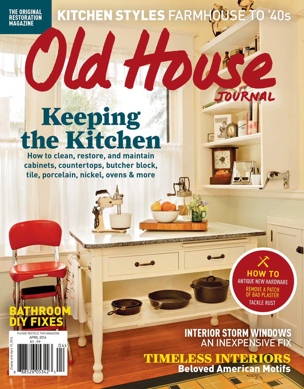 Old House Journal Covers by Megan Hillman