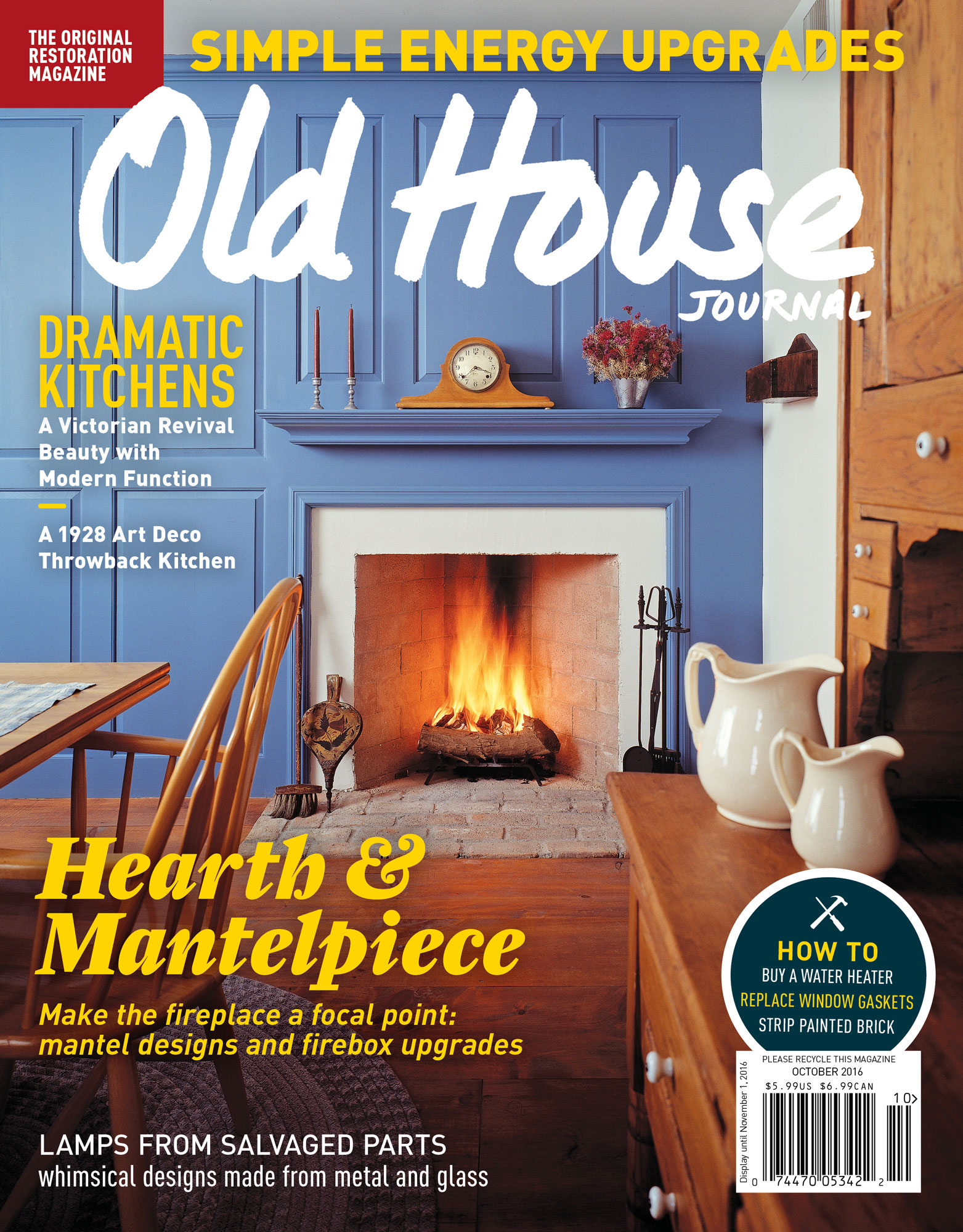 Old House Journal Covers by Megan Hillman