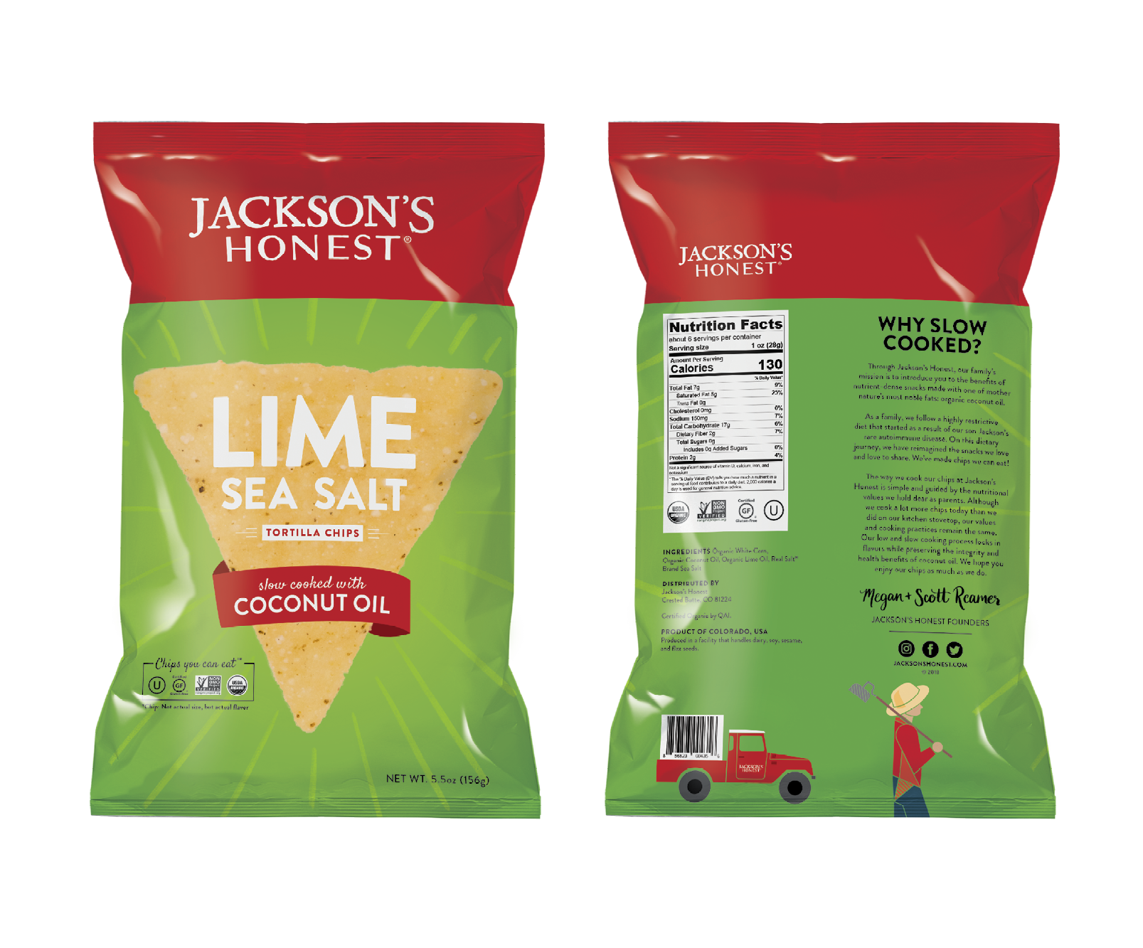 Jackson's Honest Packaging by Megan Hillman