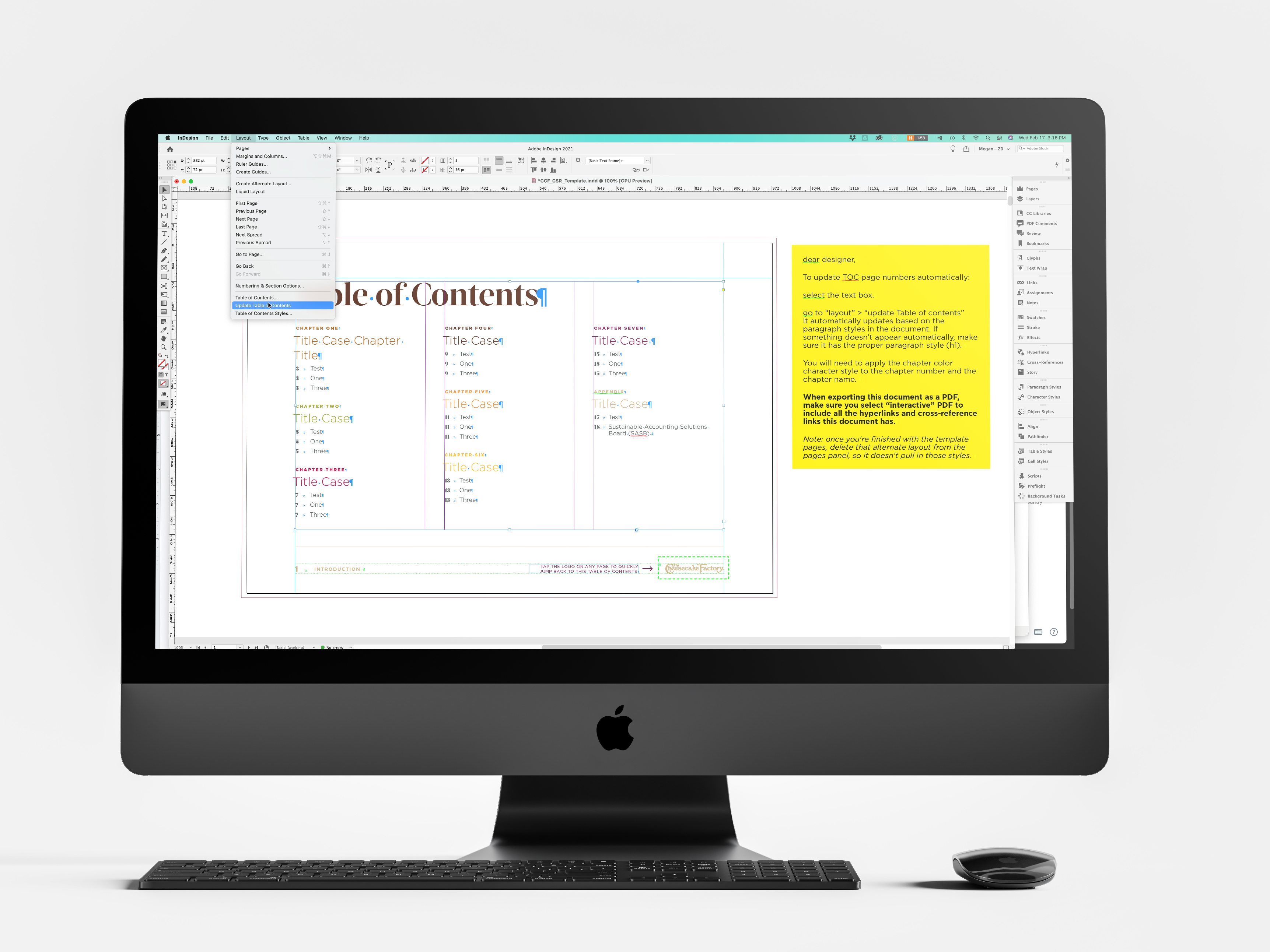 CSR Template by Megan Hillman Donovan