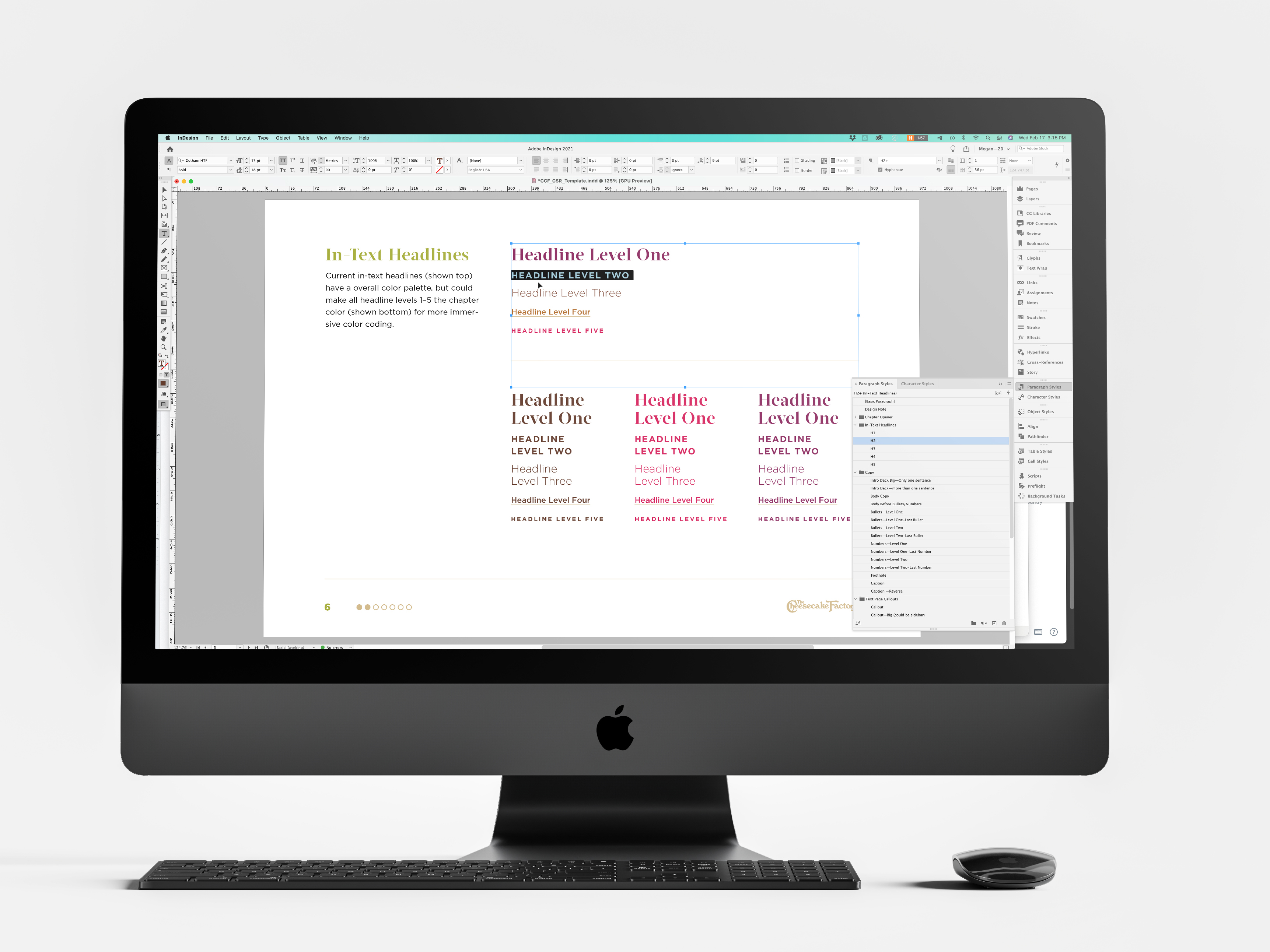 CSR Template by Megan Hillman Donovan