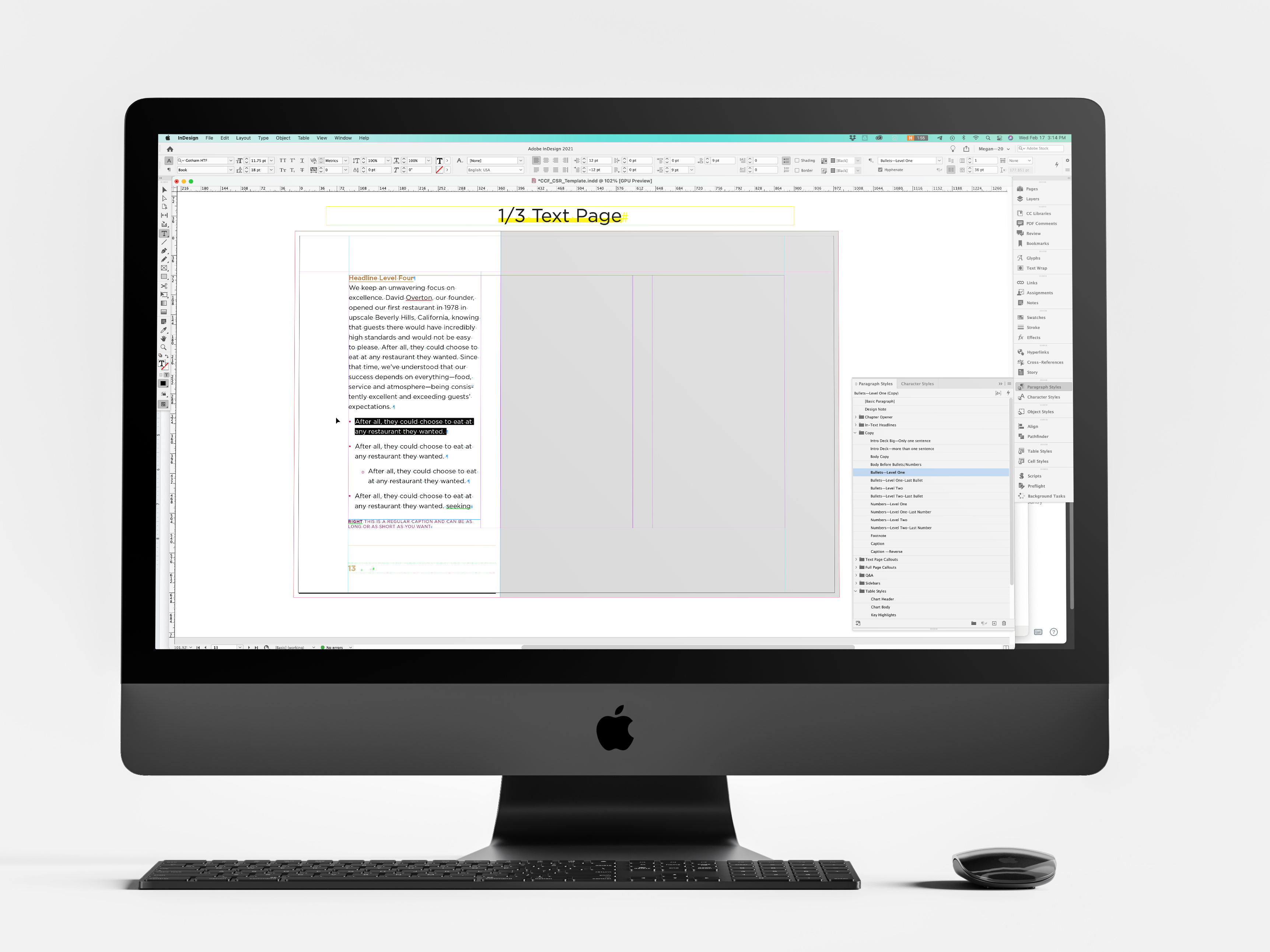 CSR Template by Megan Hillman Donovan
