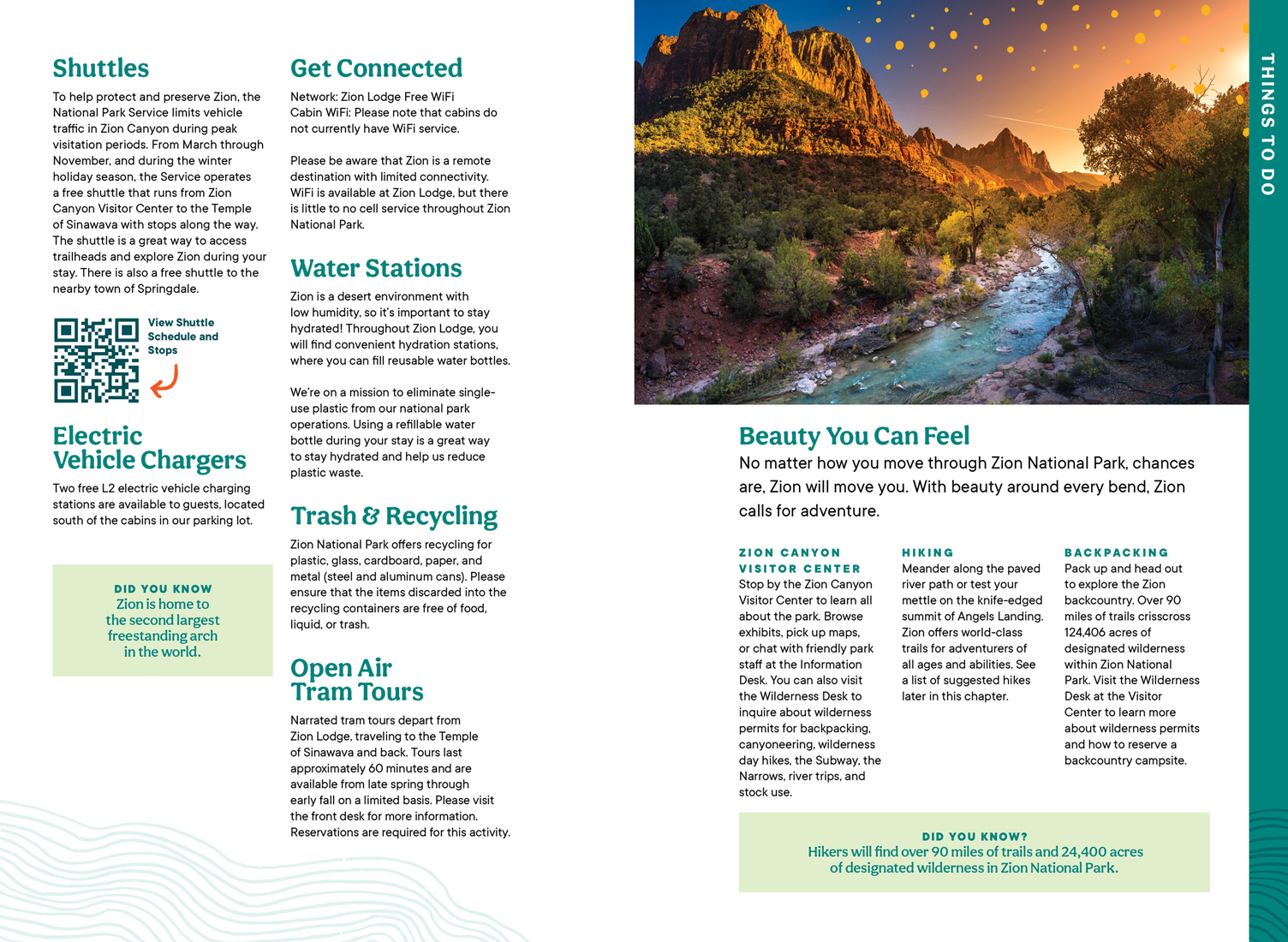 Zion National Park Lodge Room Guide by Megan Hillman Donovan